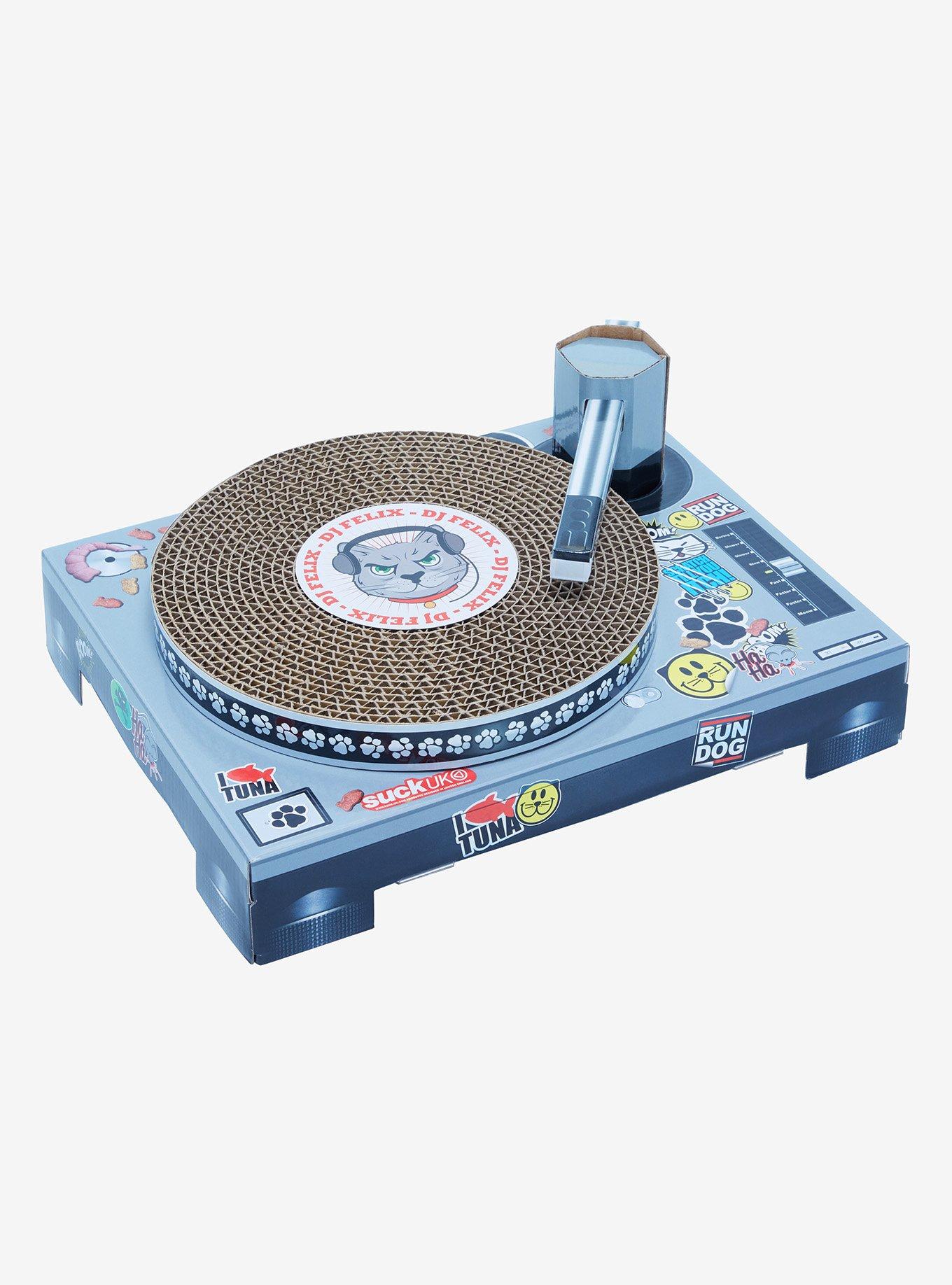 Cat playhouse scratching pad dj hotsell