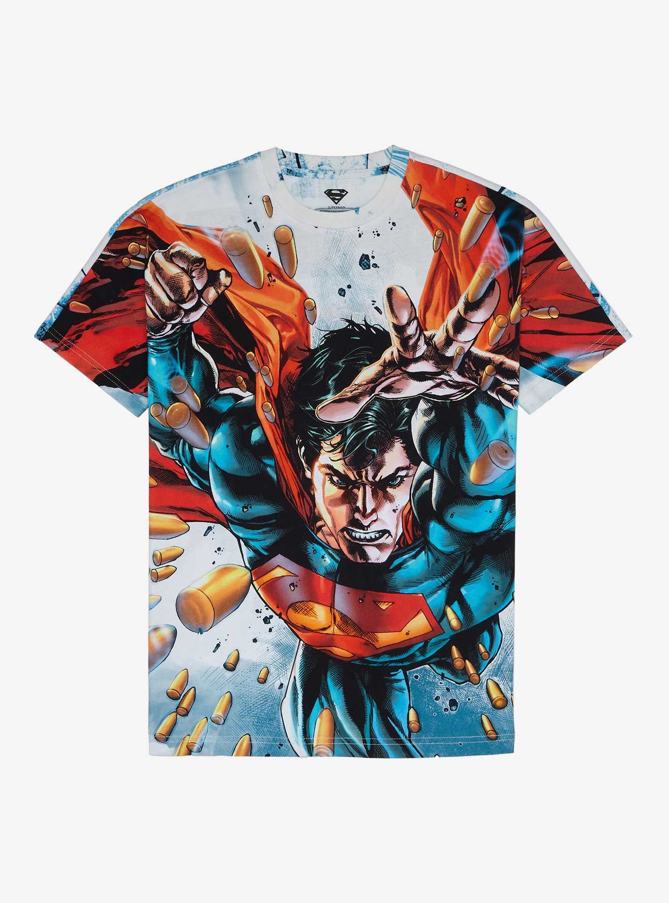 T shirt superman en magasin hot sale