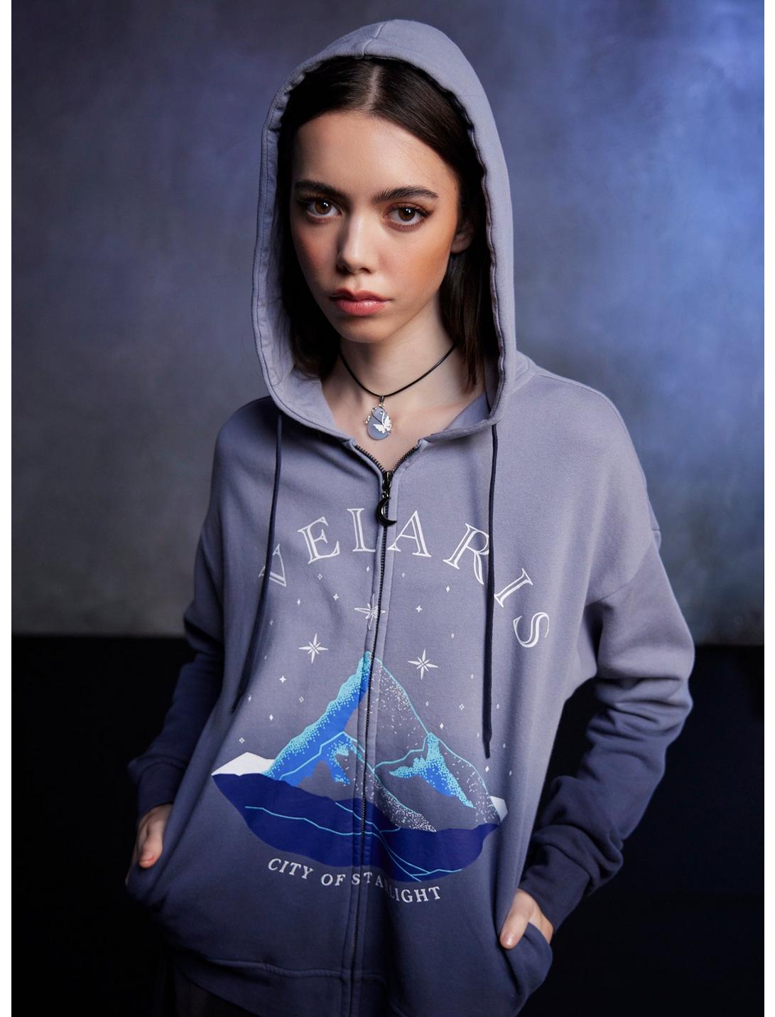 A Court Of Thorns And Roses Velaris Girls Oversized Hoodie, MULTI, hi-res