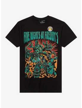 Five Nights At Freddy's Metal Animatronics T-Shirt, , hi-res