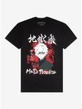 Hell's Paradise Gabimaru Splatter T-Shirt, BLACK, hi-res