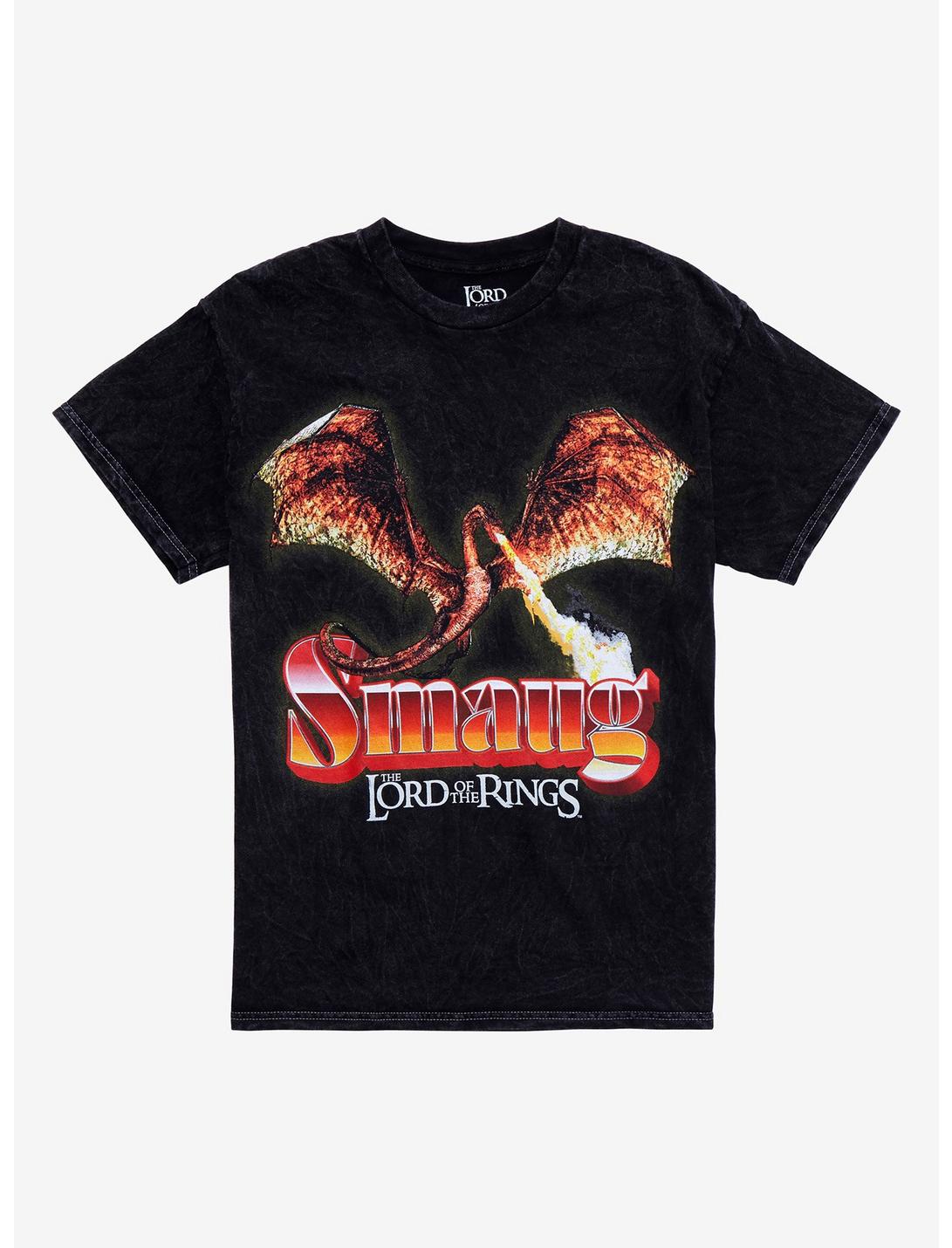 The Lord Of The Rings Smaug Mineral Wash T-Shirt, MULTI, hi-res