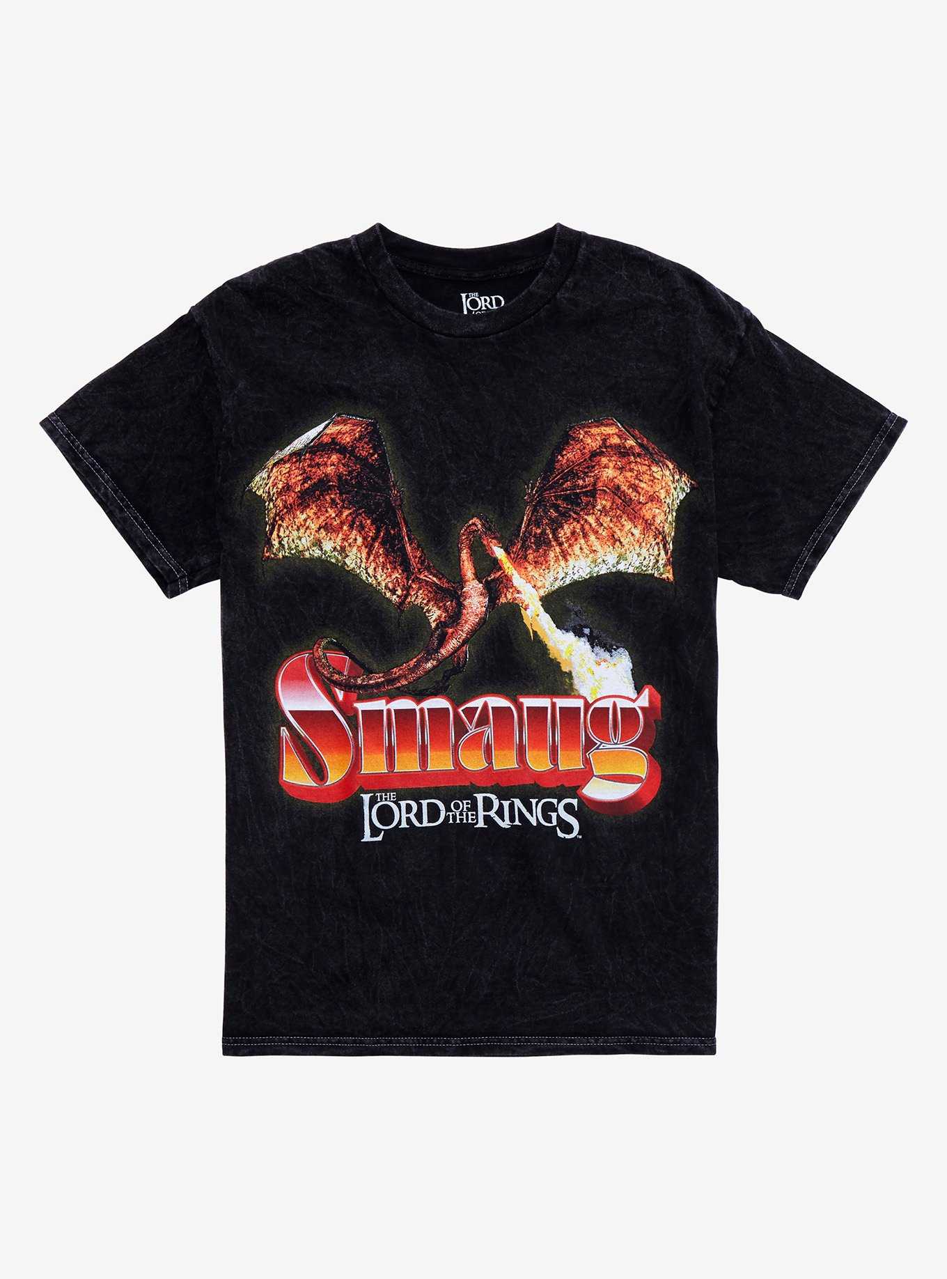 The Lord Of The Rings Smaug Mineral Wash T-Shirt, , hi-res