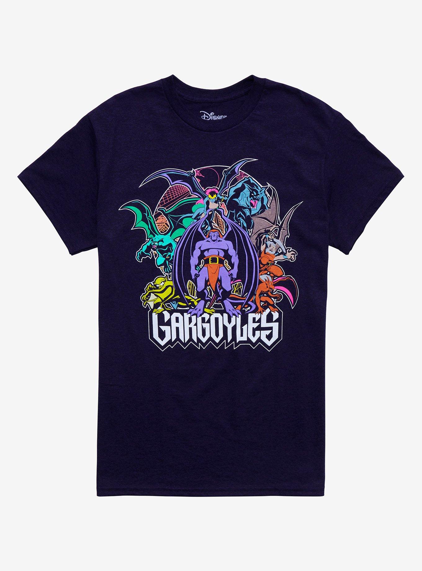 Disney Gargoyles Group T-Shirt, NAVY, hi-res