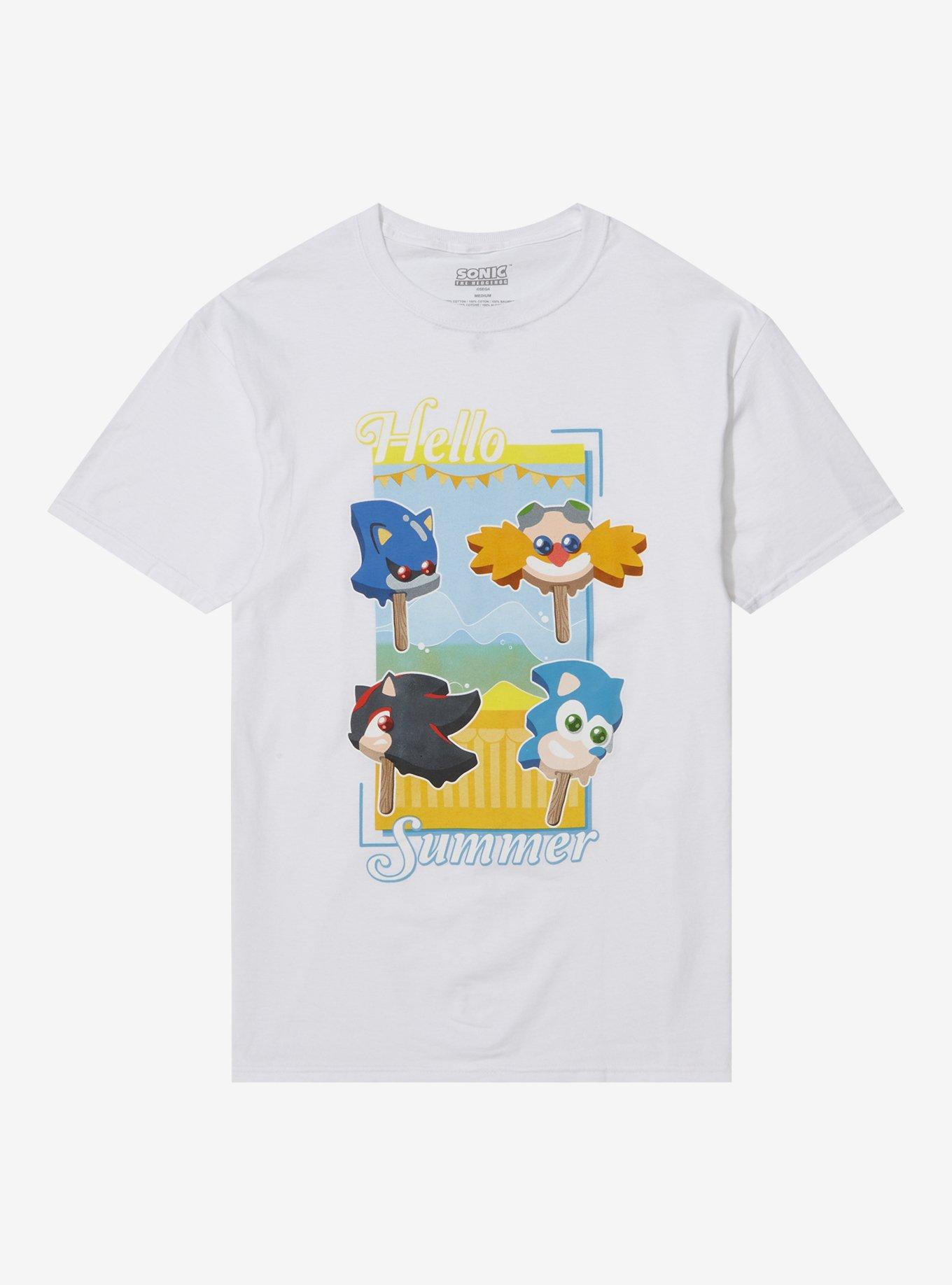 Sonic The Hedgehog Summer Popsicles T-Shirt | Hot Topic
