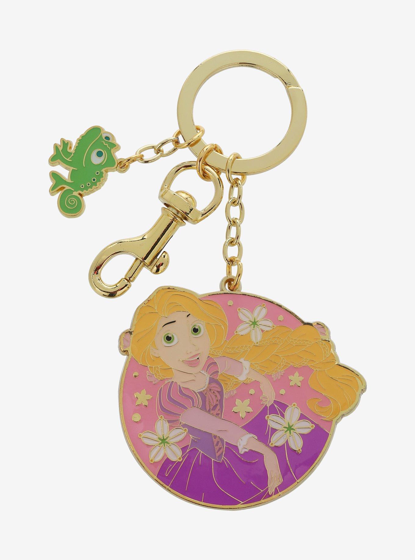 Disney Tangled Rapunzel Multi Charm Keychain - BoxLunch Exclusive ...