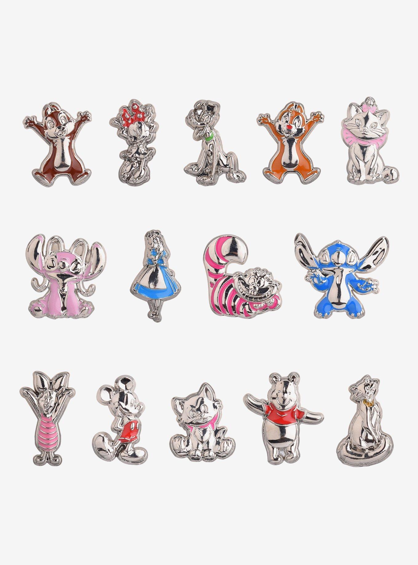 Disney100 Characters 2 Pack Blind Box Mini Pins - BoxLunch Exclusive, , hi-res