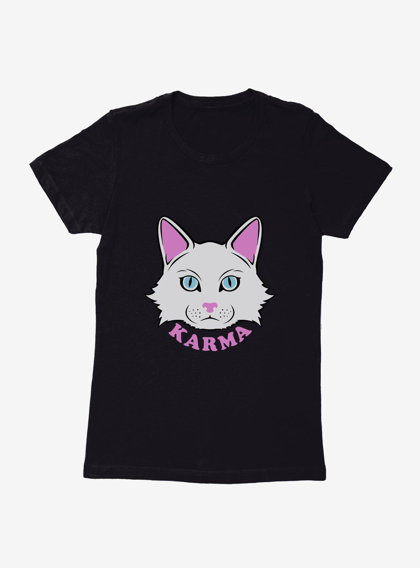 Karma Cat Womens T-Shirt, , hi-res