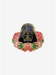 Loungefly Star Wars Darth Vader Floral Enamel Pin - BoxLunch Exclusive, , hi-res