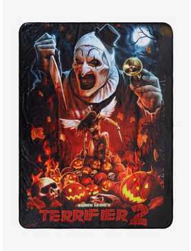Terrifier 2 Poster Throw Blanket, , hi-res