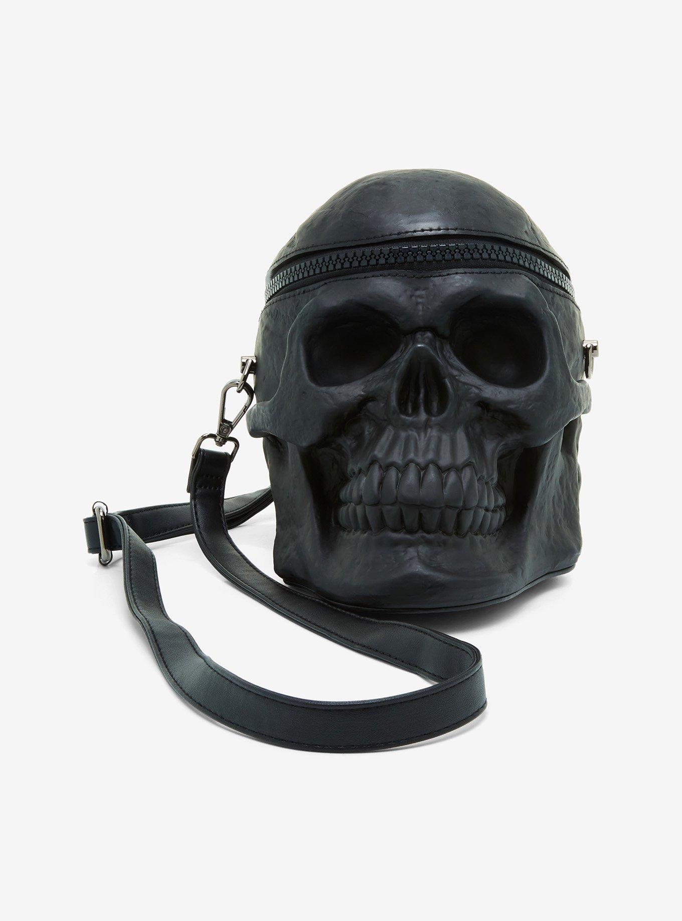 Skull & Bones Leather Edition Jockstrap Black