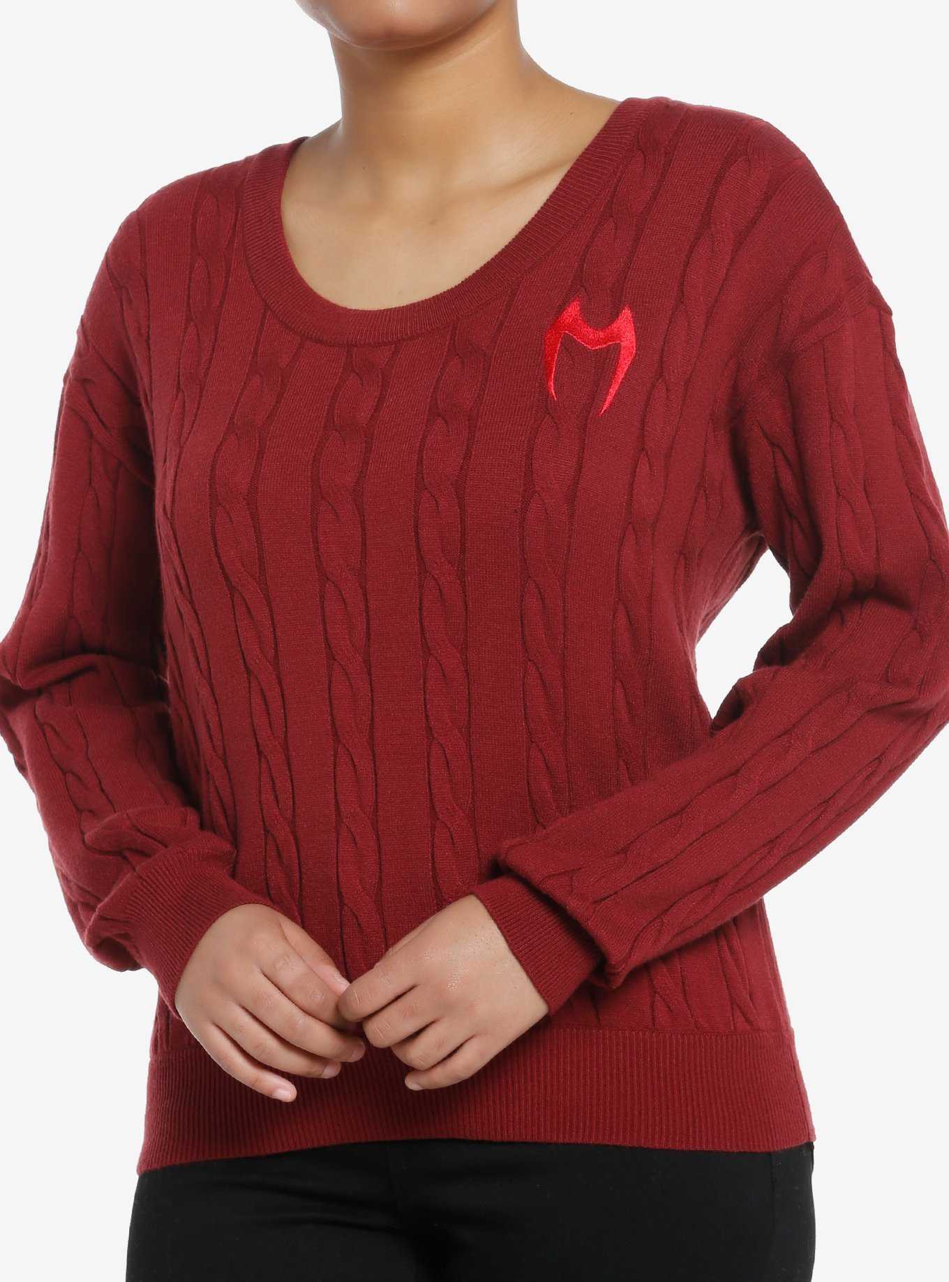 Her Universe Marvel Scarlet Witch Knit Sweater Her Universe Exclusive, , hi-res