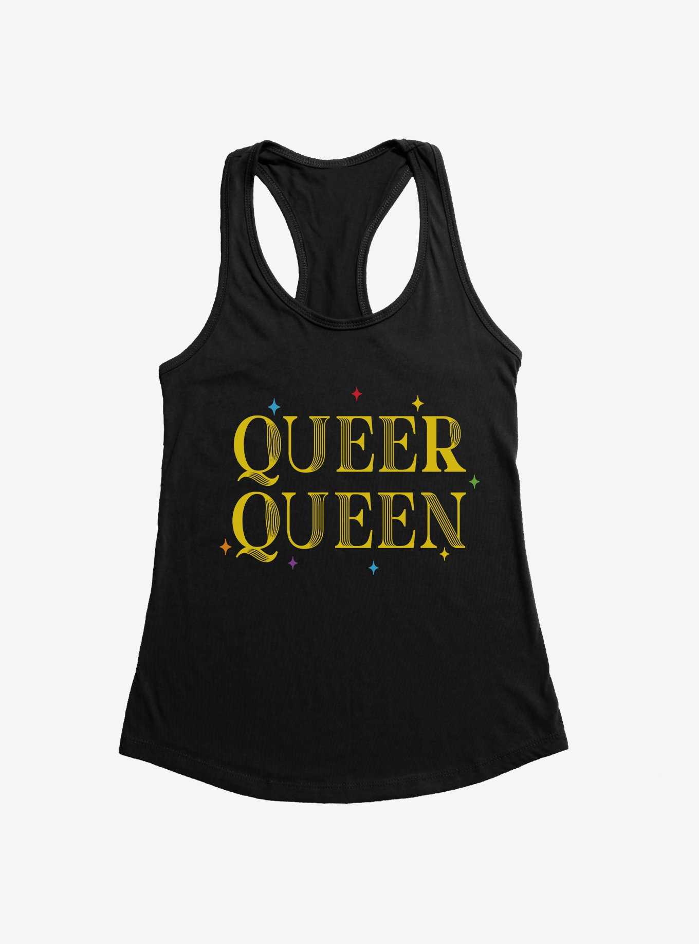 Pride Queer Queen Sparkle Girls Tank, , hi-res