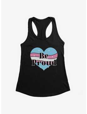 Pride Be Proud Heart Transgender Colors Girls Tank, , hi-res