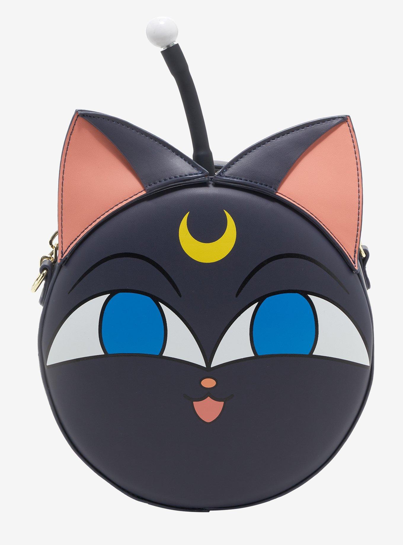 Pretty Guardian Sailor Moon Luna-P Ball Figural Crossbody Bag With Chase Variant