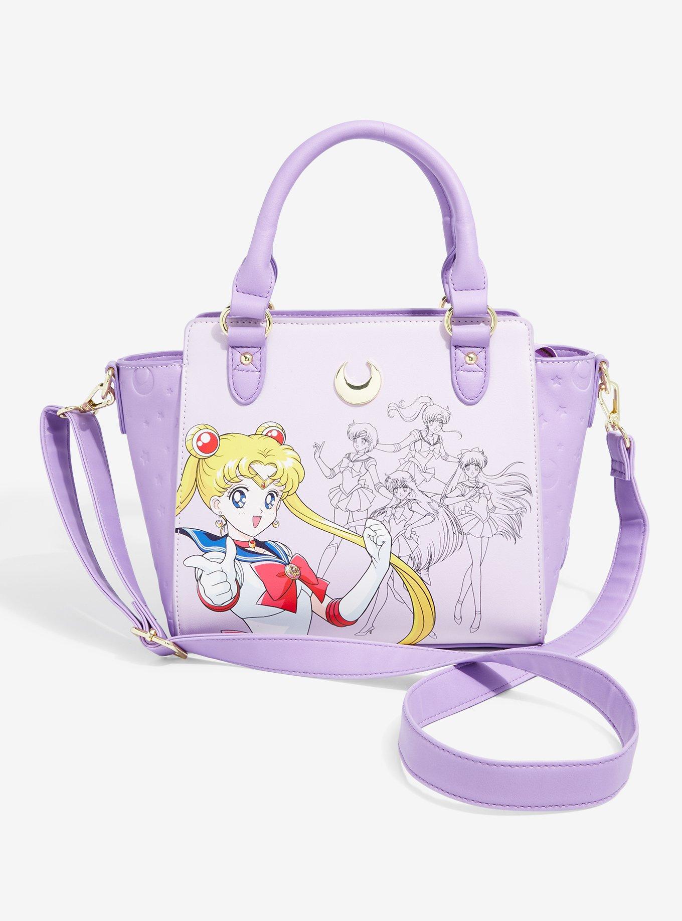 Pretty Guardian Sailor Moon Black Moon Clan Satchel Bag