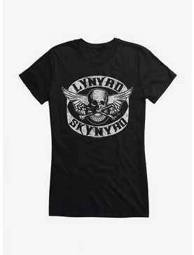 Lynyrd Skynyrd Biker Patch Logo Girls T-Shirt, , hi-res