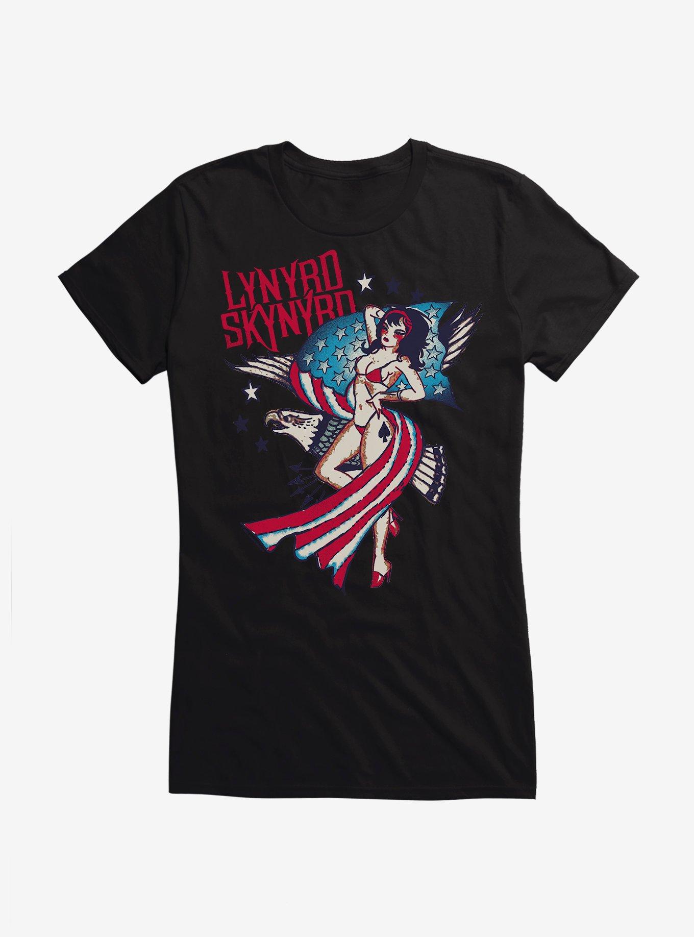 Lynyrd Skynyrd Tattoo Bikini Girl Girls T-Shirt, , hi-res