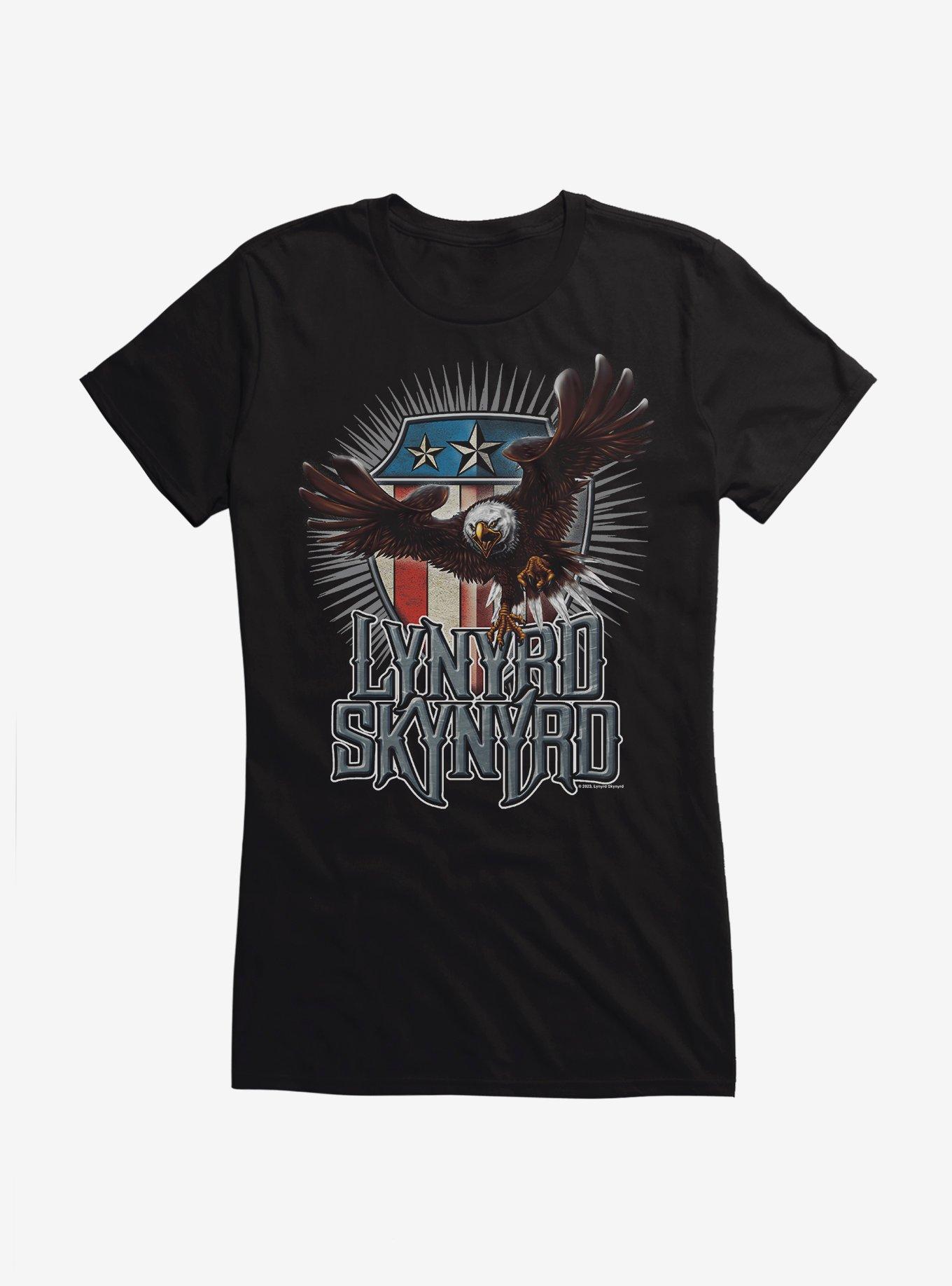 Lynyrd Skynyrd American Shield Girls T-Shirt, , hi-res
