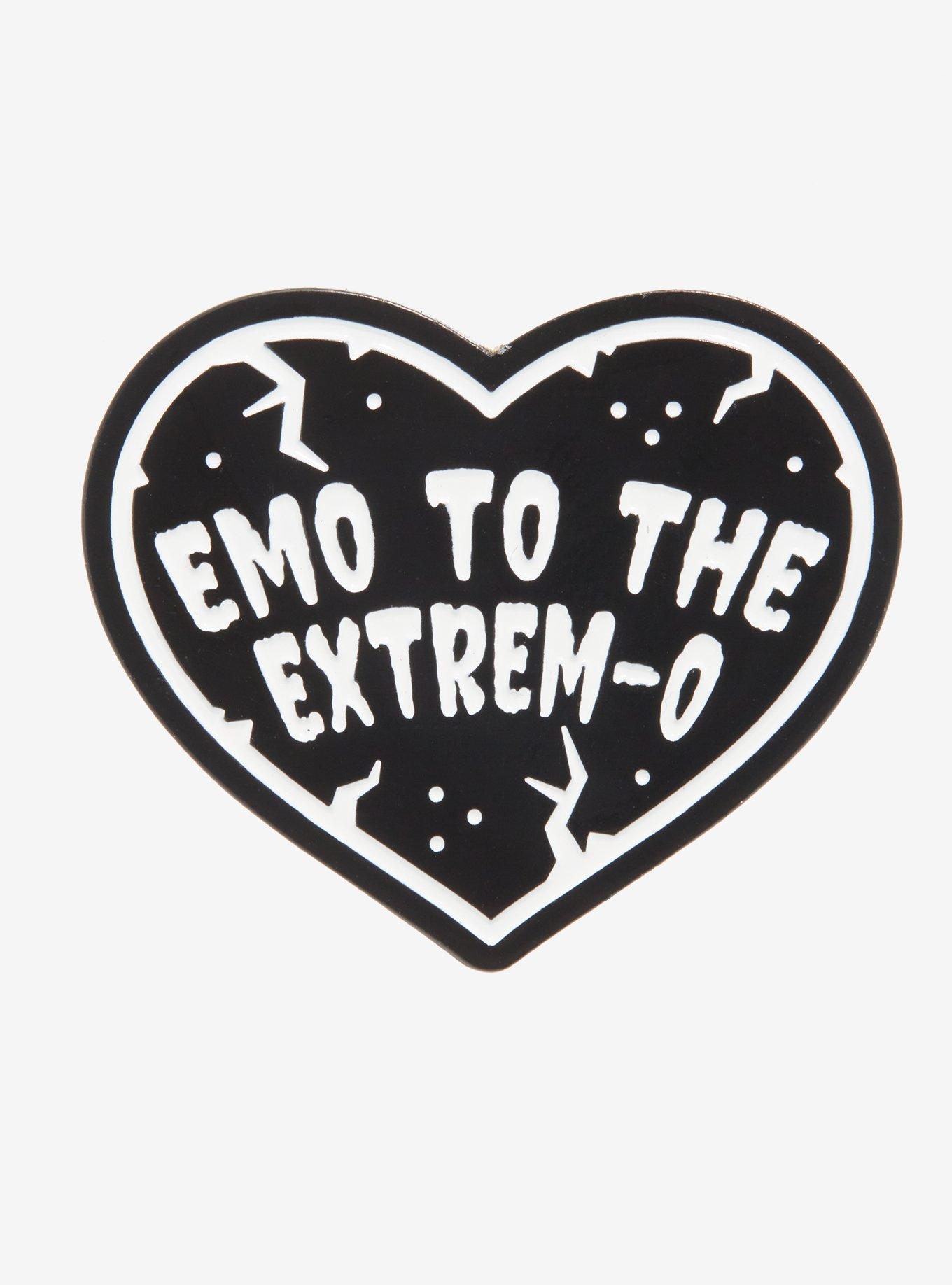 Enamel Pin  Emo vs. Pop-Punk