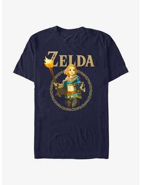The Legend Of Zelda Tears Of The Kingdom Zelda Badge T-Shirt, , hi-res
