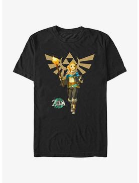 The Legend Of Zelda Tears Of The Kingdom Zelda Hyrule Crest T-Shirt, , hi-res