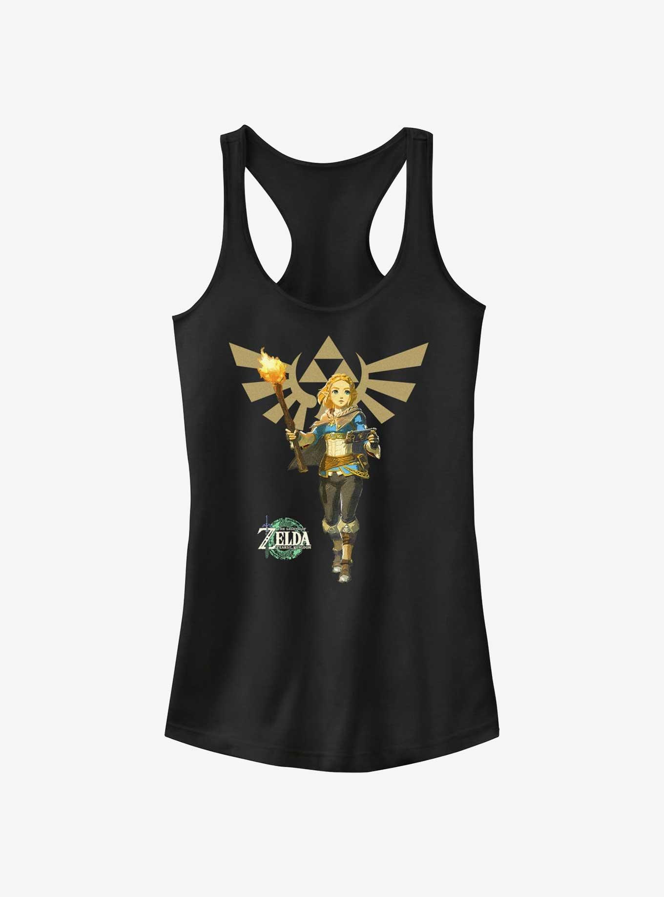The Legend Of Zelda Tears Of The Kingdom Zelda Hyrule Crest Girls Tank, , hi-res