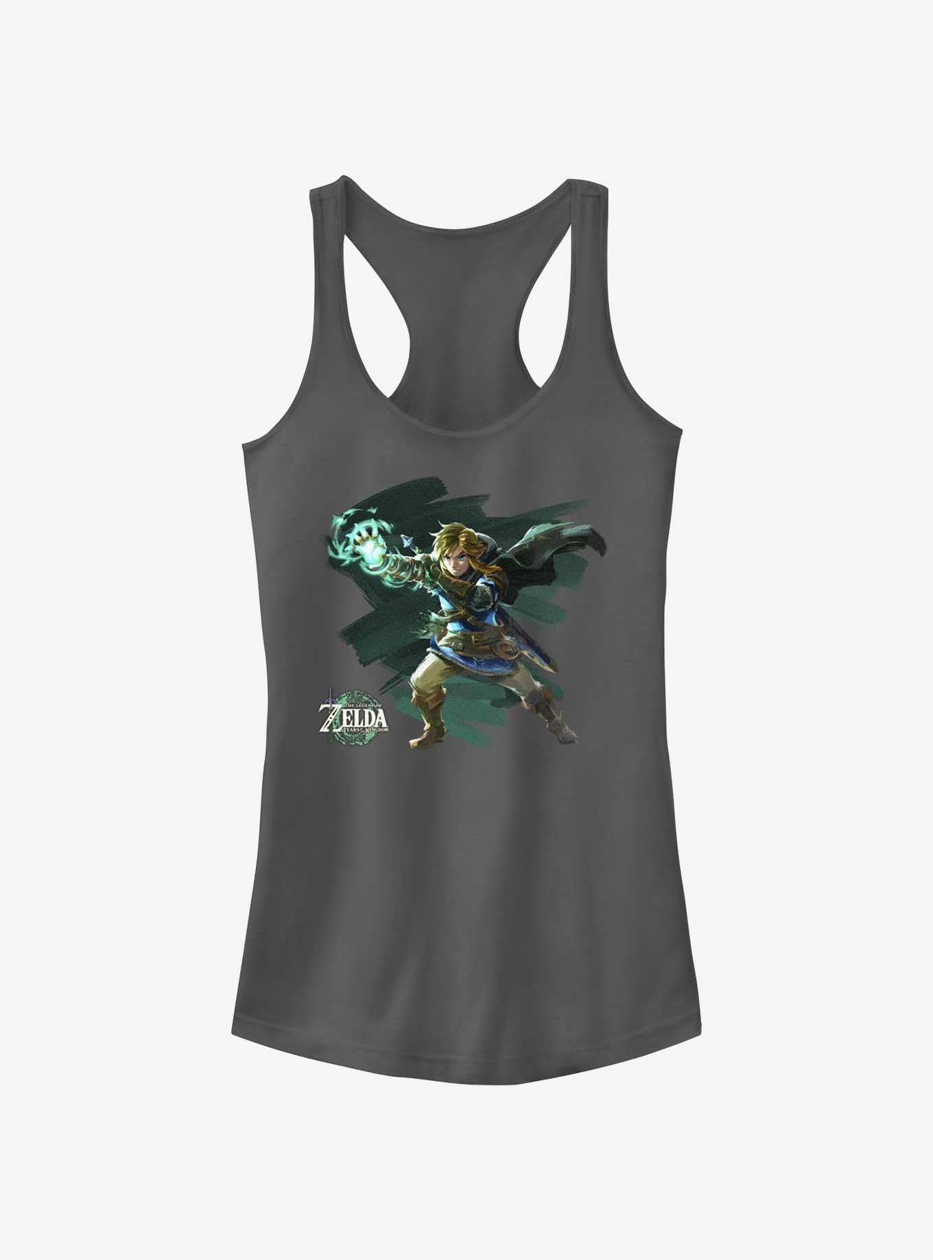 The Legend Of Zelda Tears Of The Kingdom Power Link Stance Girls Tank, , hi-res