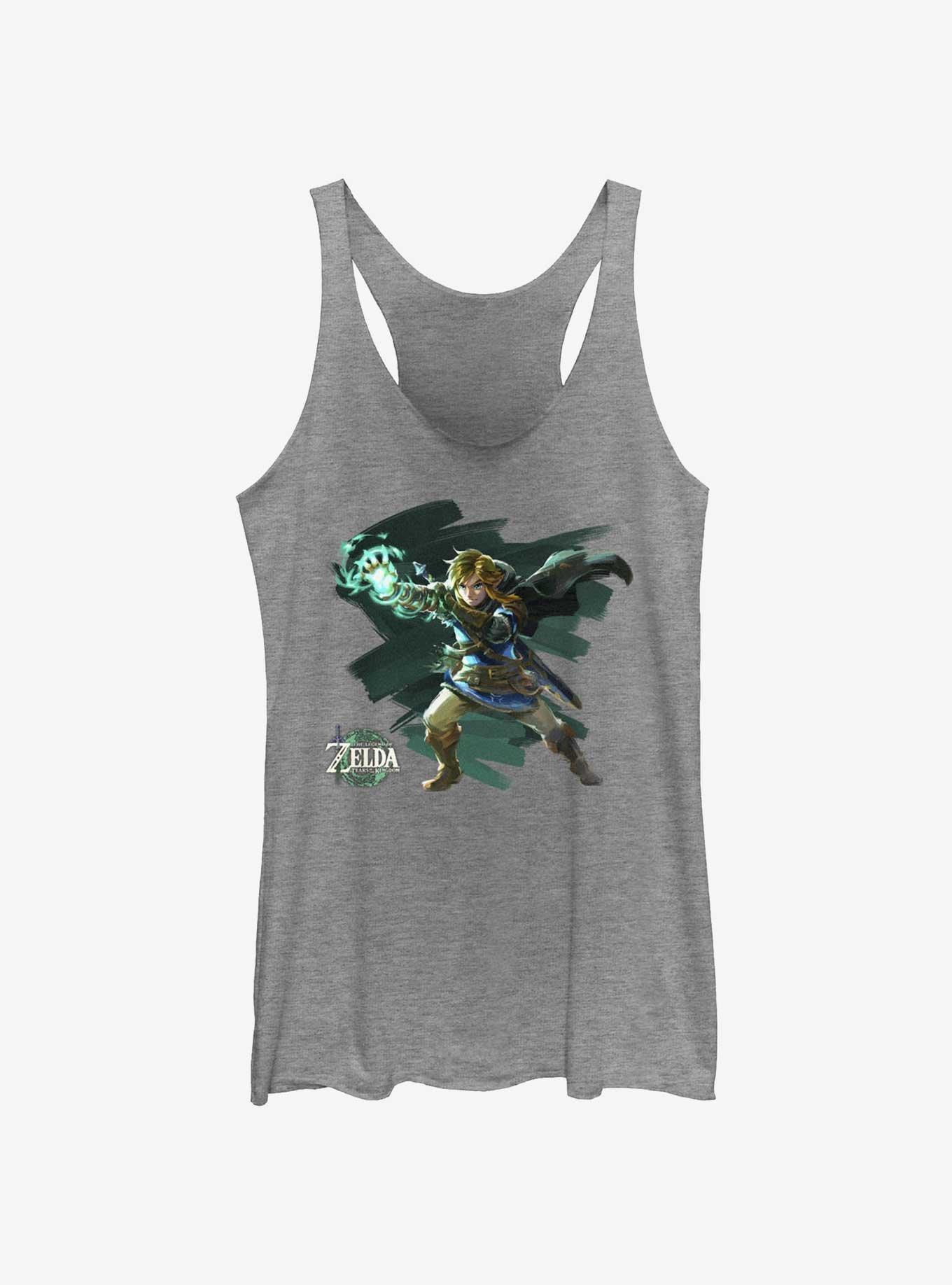 The Legend Of Zelda Tears Of The Kingdom Power Link Stance Girls Tank, , hi-res