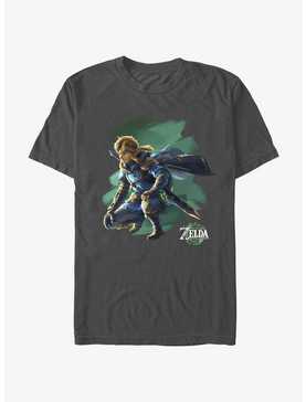 The Legend Of Zelda Tears Of The Kingdom Crouch Link T-Shirt, , hi-res