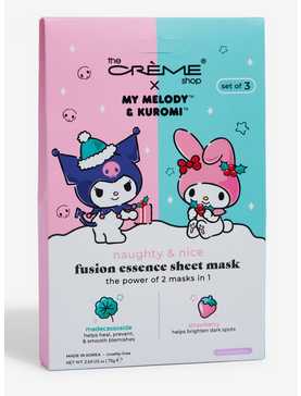 The Creme Shop My Melody & Kuromi Naughty & Nice Essence Sheet Mask Set, , hi-res