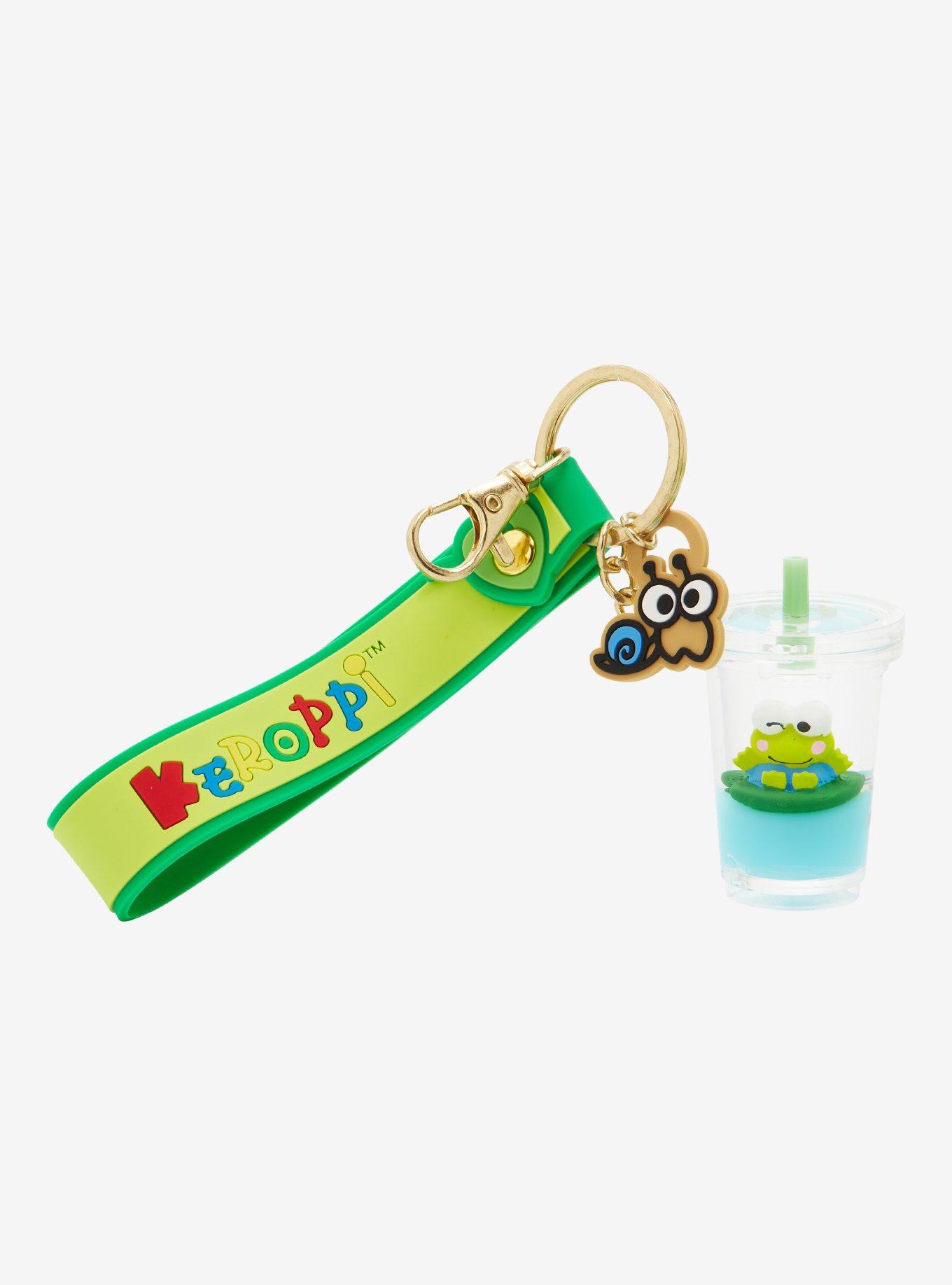 Keroppi Liquid Cup Wrist Lanyard, , hi-res