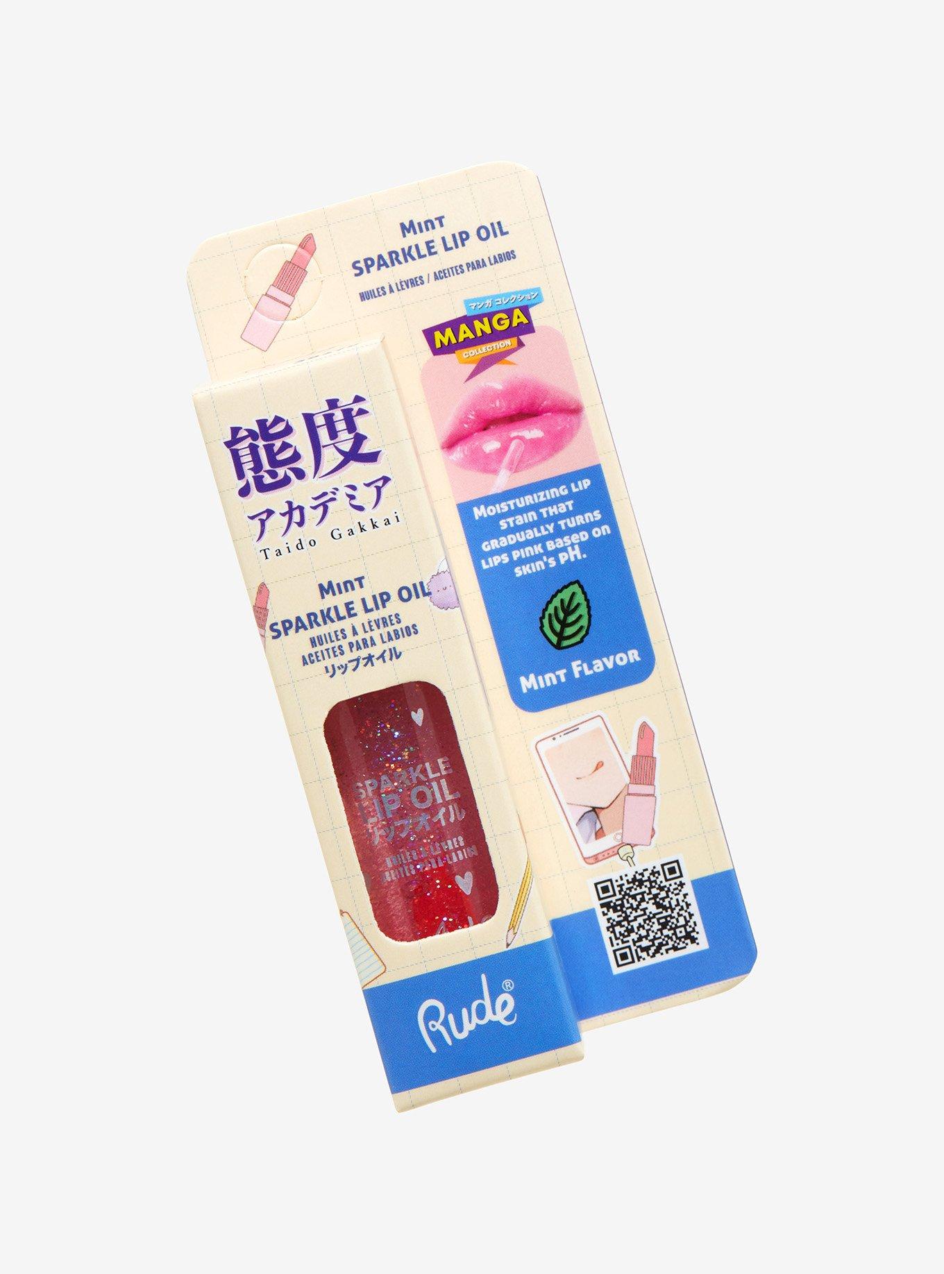 Rude Cosmetics Mint Sparkle Lip Oil, , hi-res