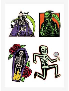 Death Grim Reaper Kiss-Cut Sticker Sheet, , hi-res