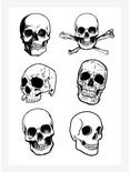 Skulls Kiss-Cut Sticker Sheet, , hi-res