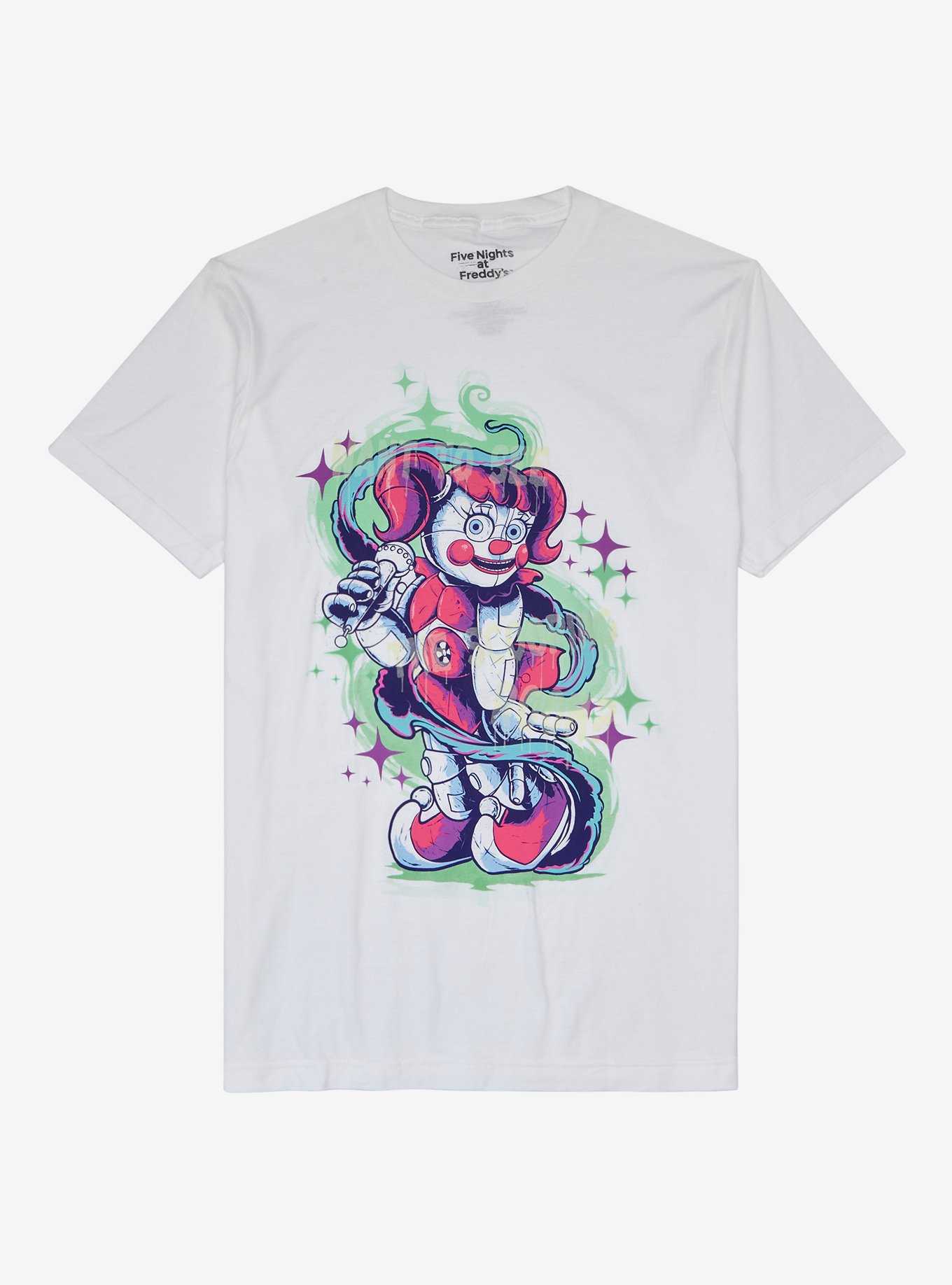 Five Nights At Freddy's Circus Baby UV Reactive T-Shirt, , hi-res