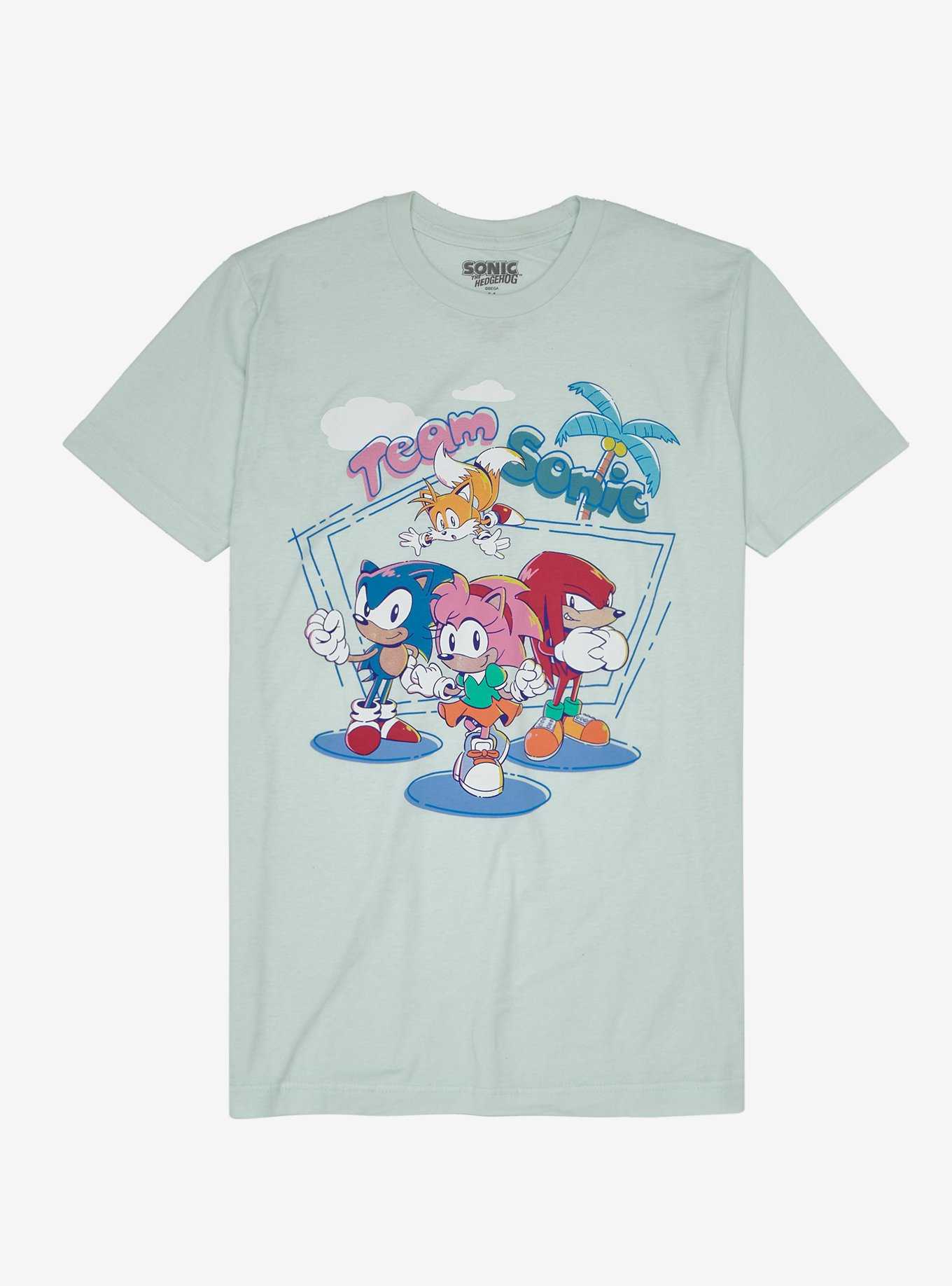 Sonic The Hedgehog Team Sonic Pastel T-Shirt, , hi-res