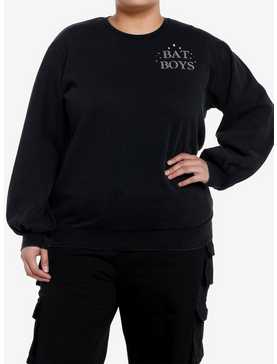 A Court Of Thorns And Roses Bat Boys Oversized Sweatshirt Plus Size, , hi-res