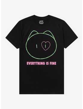 Everything Is Fine Mayor Glow-In-The-Dark T-Shirt, , hi-res