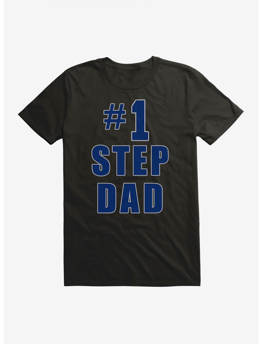 Number One Step Dad T-Shirt, , hi-res