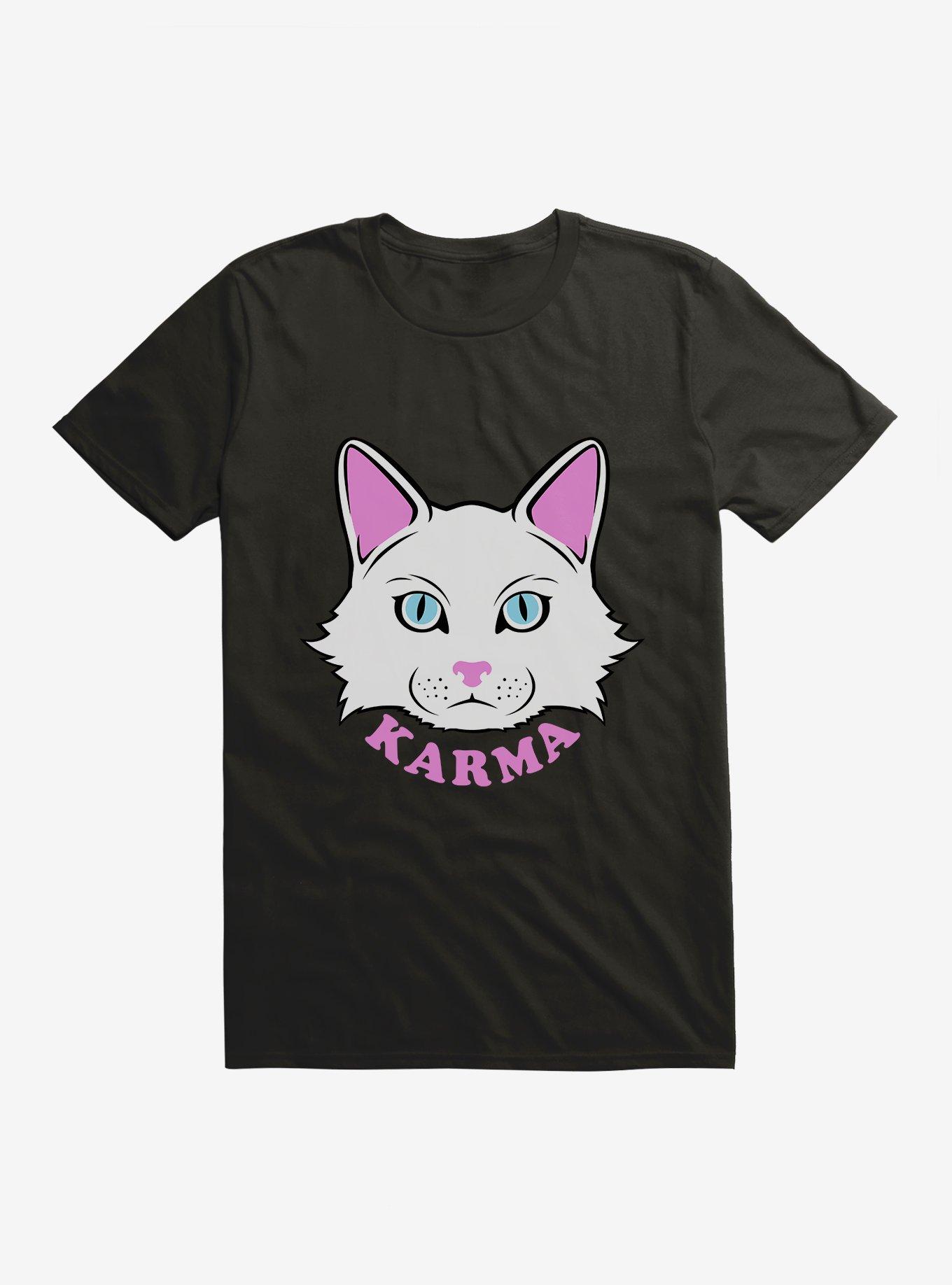 Karma Cat T-Shirt, , hi-res