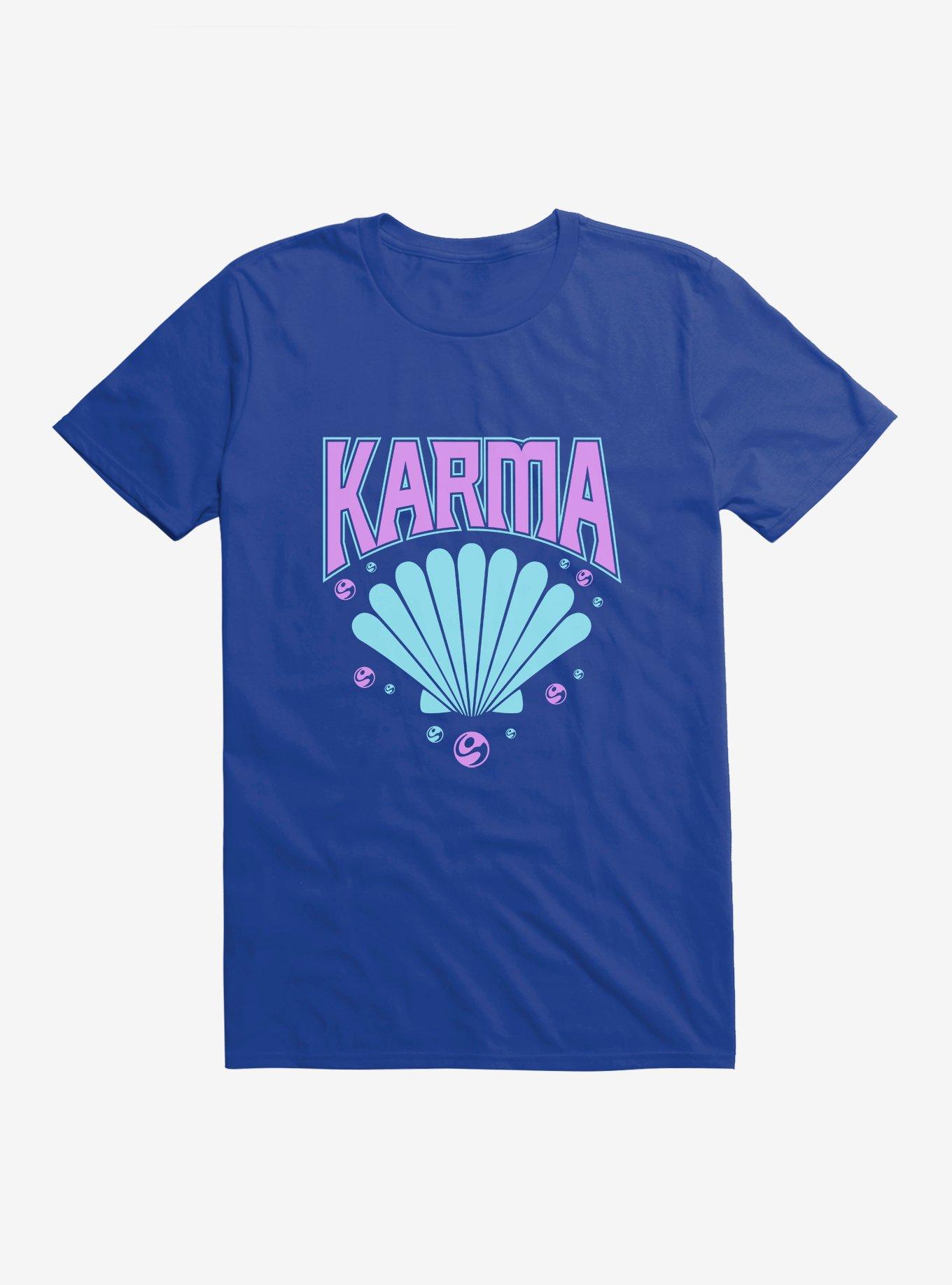 Karma Seashell T-Shirt, ROYAL, hi-res