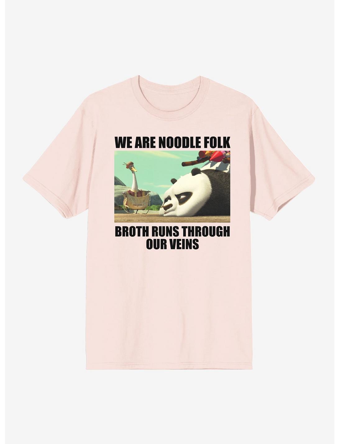 Kung Fu Panda Noodle T-Shirt, PINK, hi-res