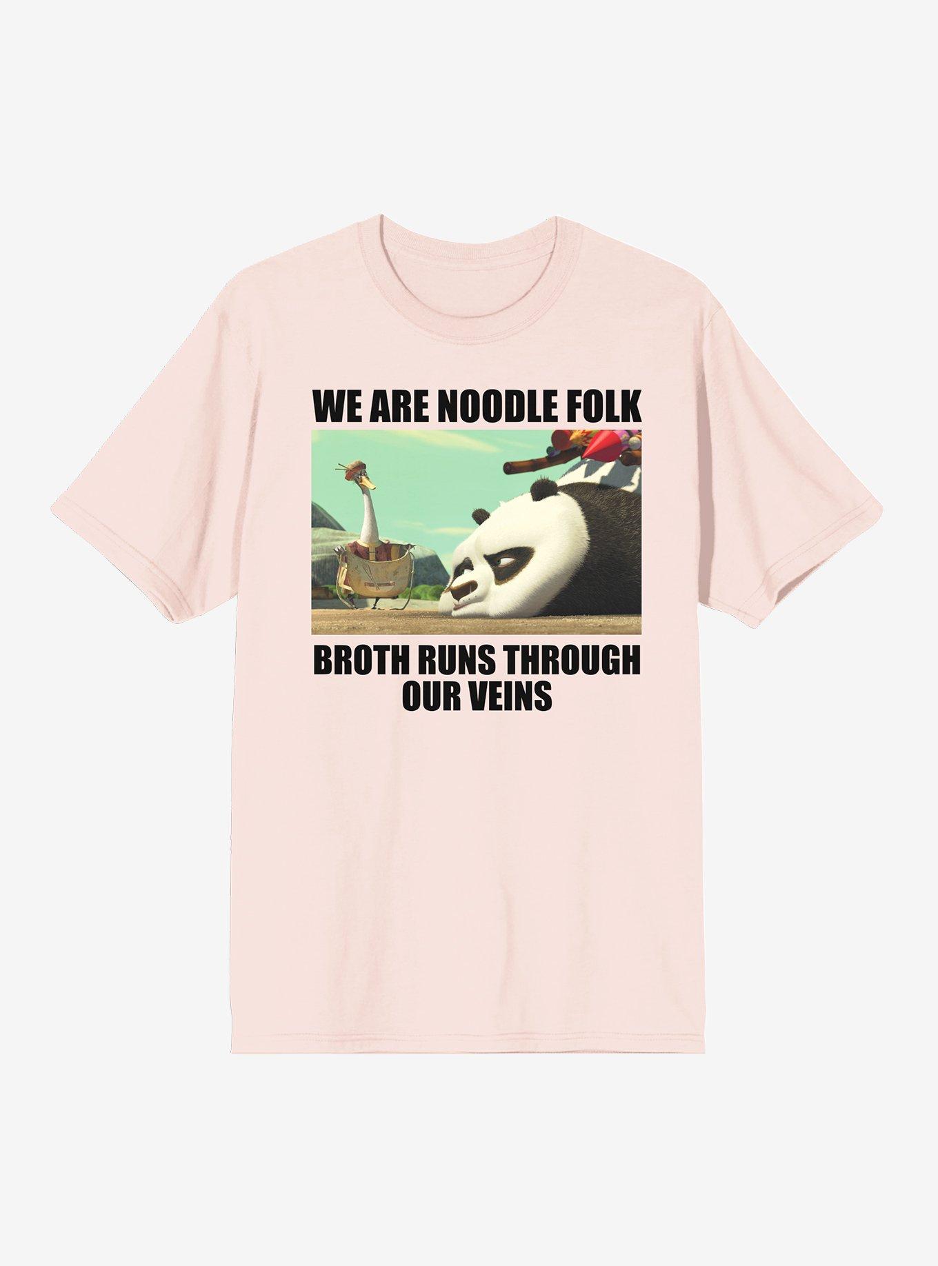 Kung Fu Panda Noodle T-Shirt, PINK, hi-res