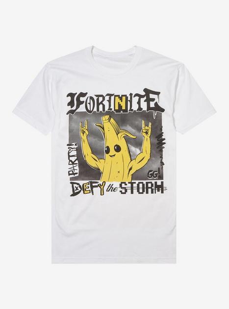 Fortnite Peely Defy The Storm T-Shirt Hot Topic