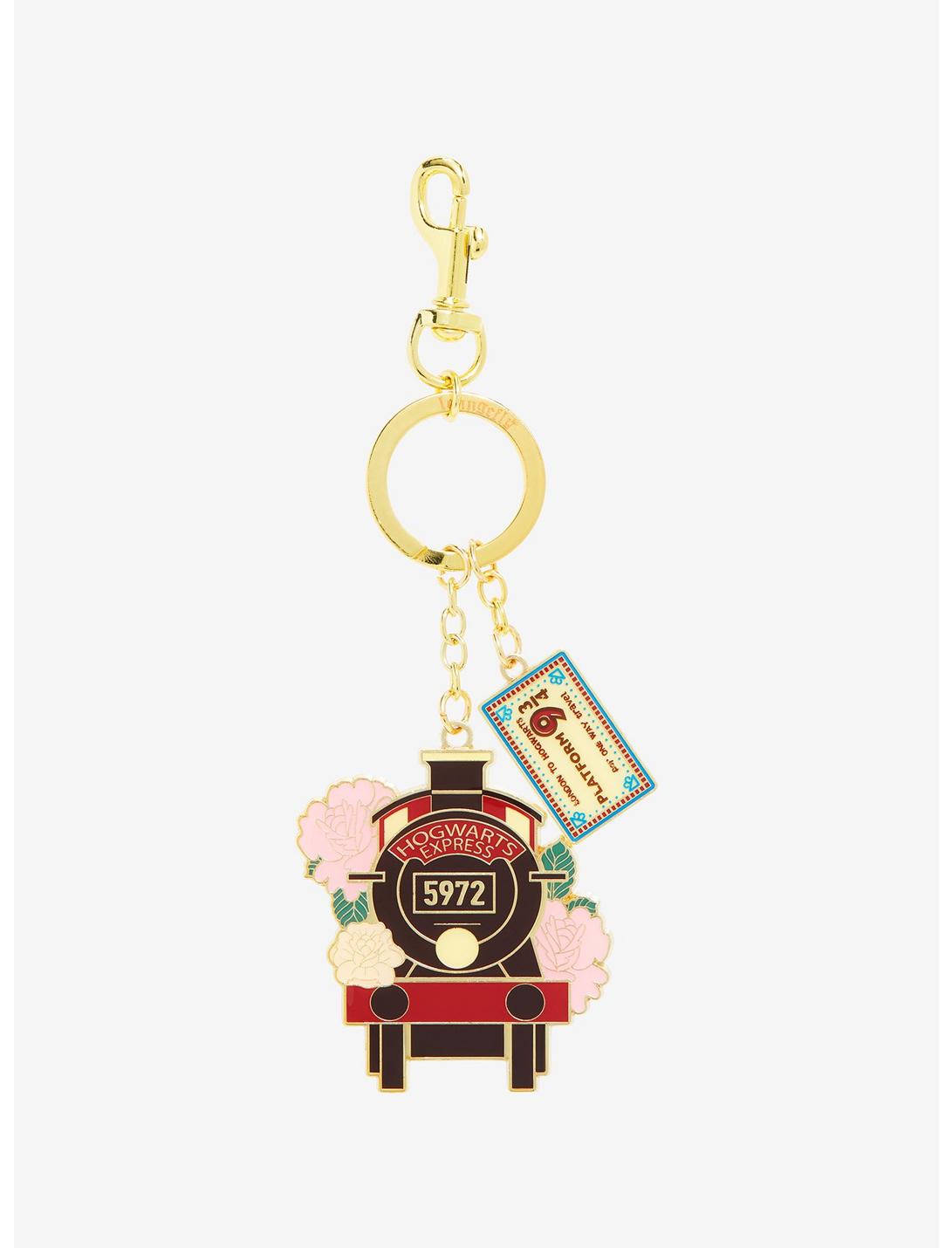 Loungefly Harry Potter Hogwarts Express Multi-Charm Keychain - BoxLunch Exclusive, , hi-res