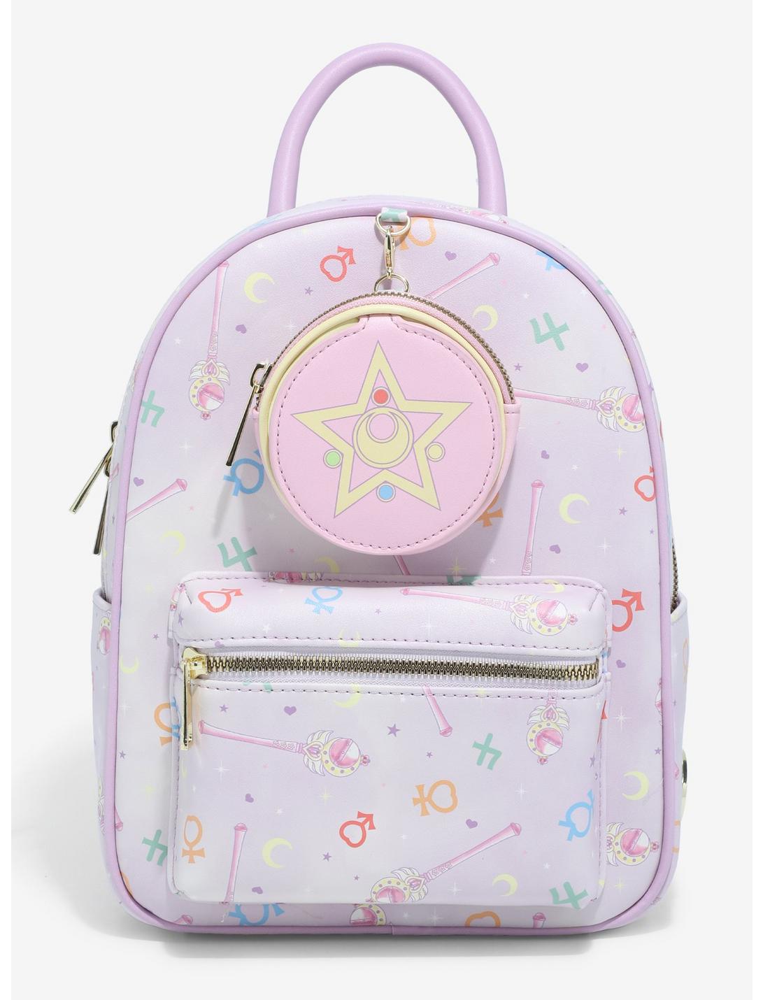 Pretty Guardian Sailor Moon Crystal Star Compact Coin Purse Mini Backpack, , hi-res