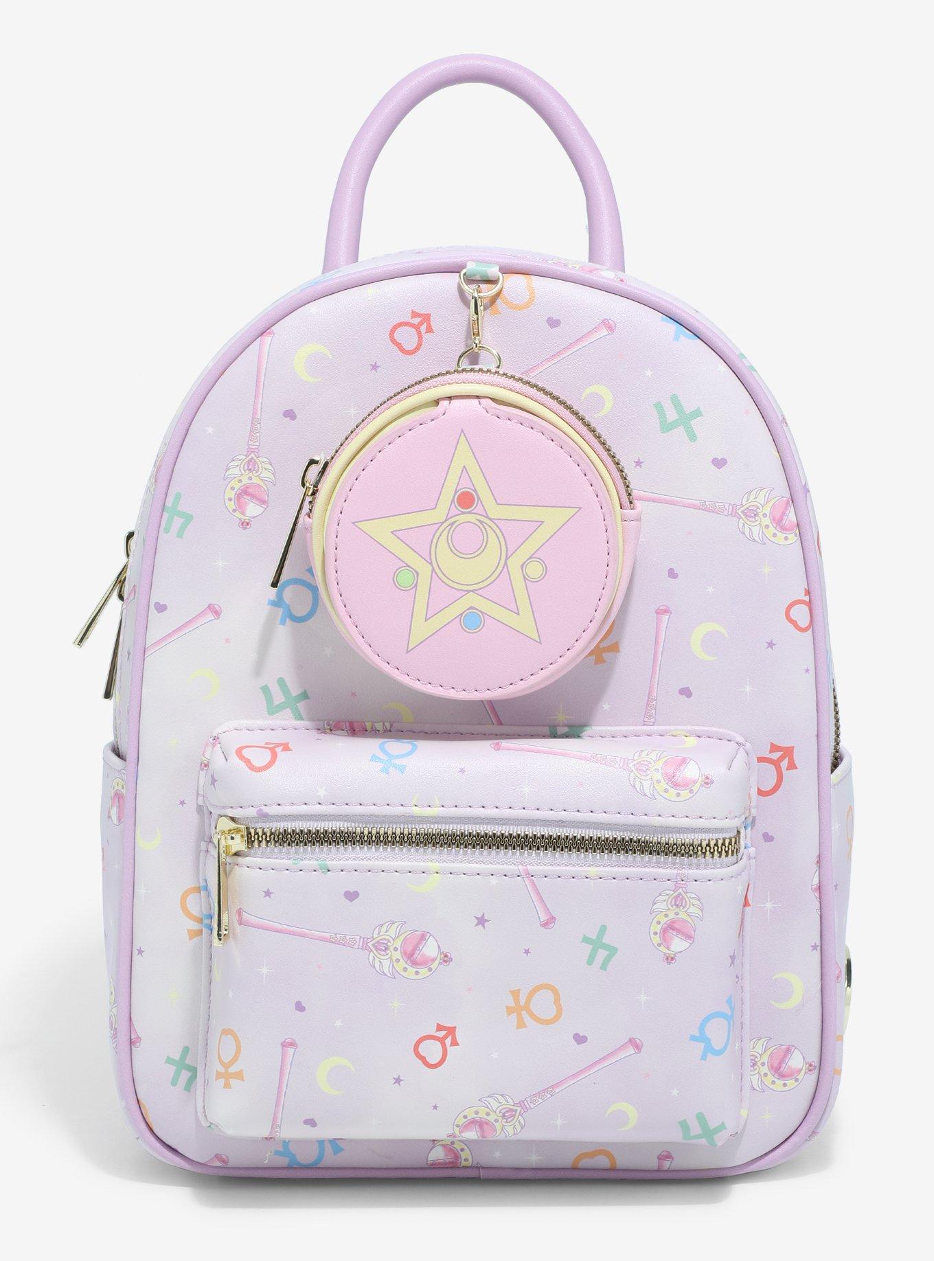 Pretty Guardian Sailor Moon Crystal Star Compact Coin Purse Mini Backpack, , hi-res