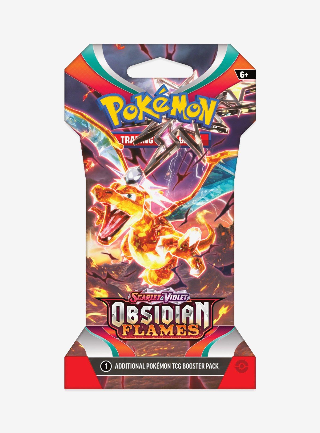 Pokemon Trading Card Game Scarlet & Violet Obsidian Flames Booster Pack |  Hot Topic