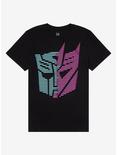 Transformers Split Logo T-Shirt, BLACK, hi-res